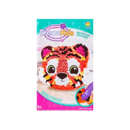 Kreatywny Zestaw Wyszywanka, Maskotka, Pluszak Do Szycia, Poduszka Do Ozdobienia DIY TYGRYSEK-1650017