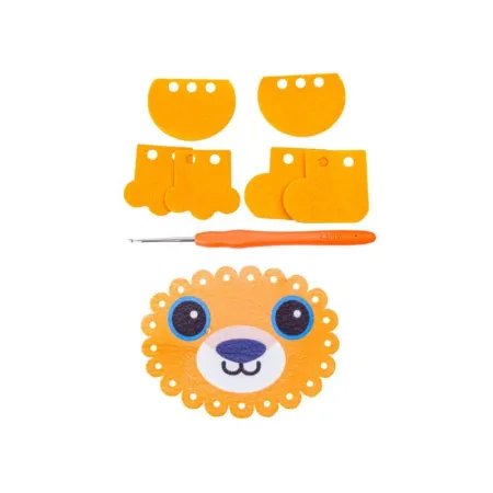 Kreatywny Zestaw Wyszywanka, Maskotka, Pluszak Do Szycia, Poduszka Do Ozdobienia DIY LEW-1650033