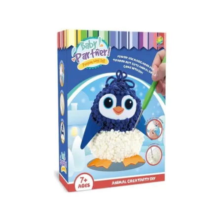 Kreatywny Zestaw Wyszywanka, Maskotka, Pluszak Do Szycia, Poduszka Do Ozdobienia DIY PINGWIN-1650042