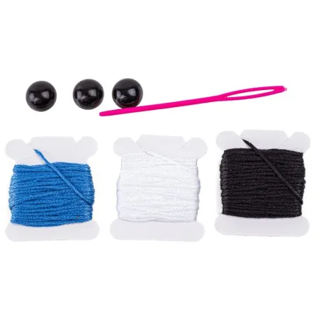 Kreatywny Zestaw Wyszywanka, Maskotka, Pluszak Do Szycia Zwierzęta Morskie RYBKA-1650054