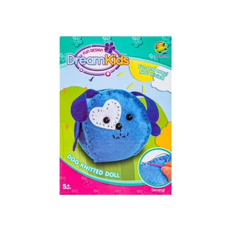 Kreatywny Zestaw Wyszywanka, Maskotka, Pluszak Do Szycia Zwierzęta Domowe PIESEK-1650062