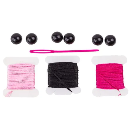 Kreatywny Zestaw Wyszywanka, Maskotka, Pluszak Do Szycia Zwierzęta Leśne ZAJĄCZEK KRÓLICZEK-1650072