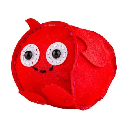 Kreatywny Zestaw Wyszywanka, Maskotka, Pluszak Do Szycia Zwierzęta Morskie KRAB-1650076