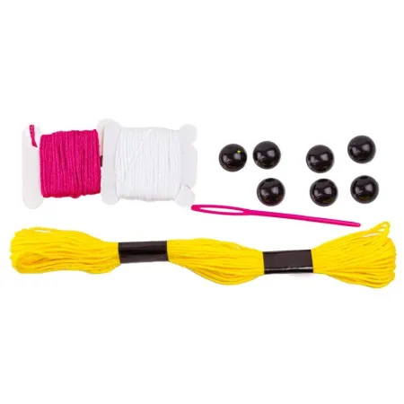 Kreatywny Zestaw Wyszywanka, Maskotka, Pluszak Do Szycia Zwierzęta Leśne SÓWKA-1650084