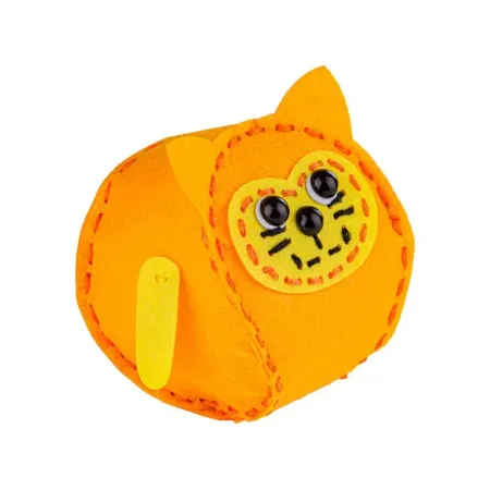 Kreatywny Zestaw Wyszywanka, Maskotka, Pluszak Do Szycia Zwierzęta Domowe KOTEK-1650088