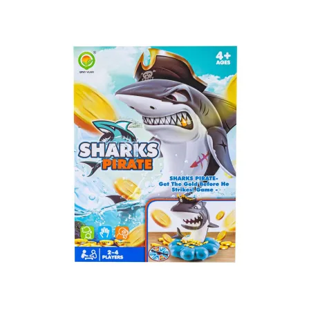Gra Zręcznościowa SHARKS PIRATE, WŚCIEKŁY REKIN Pirat Skarb-1650128