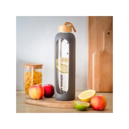 Butelka szklana Wessper Activemax Crystalline 1000ml - szary-1650223