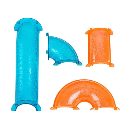 Świecące Klocki Magnetyczne, Tor Kulkowy Dla Kulek 75 Elementów Kulodrom-1650242