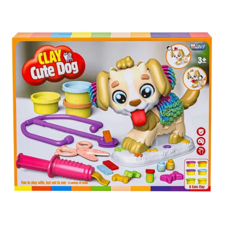 Kreatywny zestaw z masą plastyczną, ciastolina PIESEK U WETERYNARZA, STYLISTY-1650271