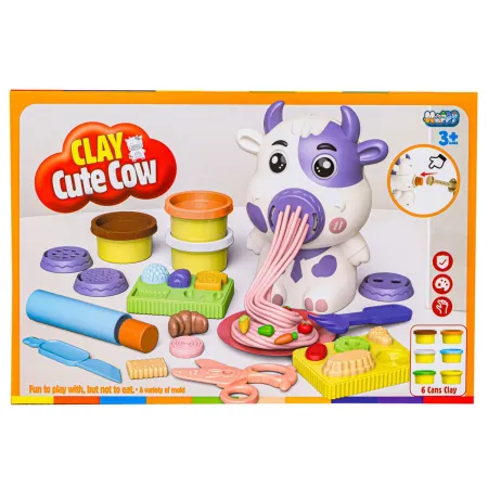 Kreatywny zestaw z masą plastyczną, ciastolina WESOŁA KRÓWKA-1650281
