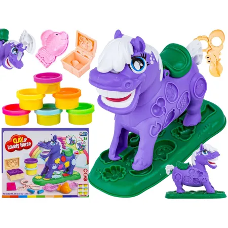 MASA PLASTYCZNA CIASTOLINA UROCZY KOŃ Kreatywny zestaw