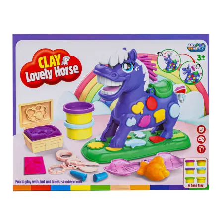 MASA PLASTYCZNA CIASTOLINA UROCZY KOŃ Kreatywny zestaw-1650304