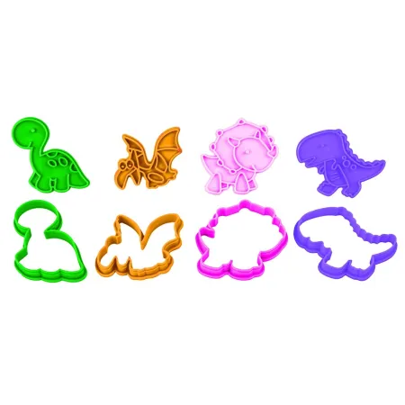 Kreatywny zestaw z masą plastyczną, ciastolina WYKLUWAJĄCY SIĘ DINOZAUR-1650312