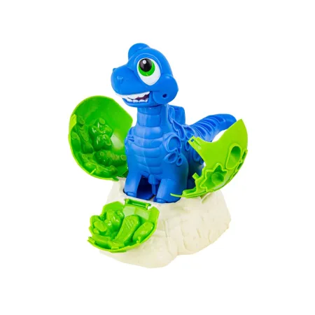 Kreatywny zestaw z masą plastyczną, ciastolina WYKLUWAJĄCY SIĘ DINOZAUR-1650315