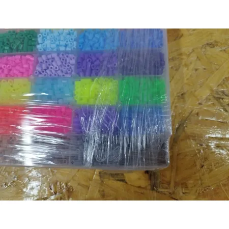 Koraliki Do Prasowania 12000szt, Prasowanka, Koraliki Uzupełniające Do Prasowanek, ORGANIZER 36 Kolorów Przecena 2-16