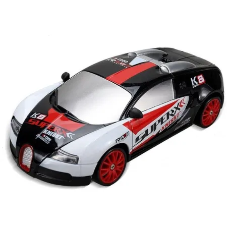 Samochód Do Driftu, Auto RC Drift 1:24 2,4 GHz 4WD CZARNO-BIAŁE BUGATTI-1650433