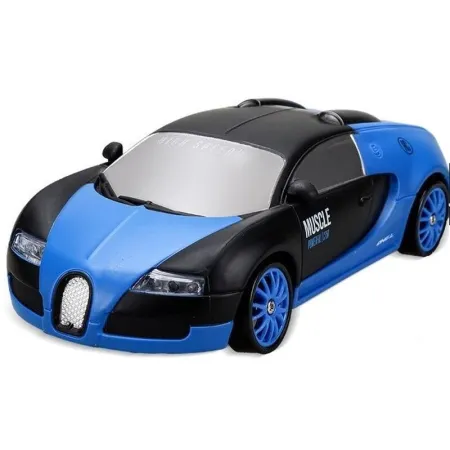 Samochód Do Driftu, Auto RC Drift 1:24 2,4 GHz 4WD CZARNO-NIEBIESKIE BUGATTI-1650447