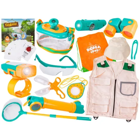 Zestaw podróżnika, małego odkrywcy  Siatka Na Motyle + akcesoria