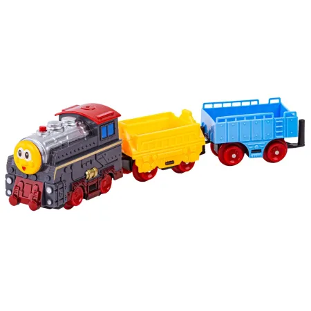 Kolejka 192el. 2w1 Duży Tor Samochodowy Wyścigowy, Elastyczny-1650490