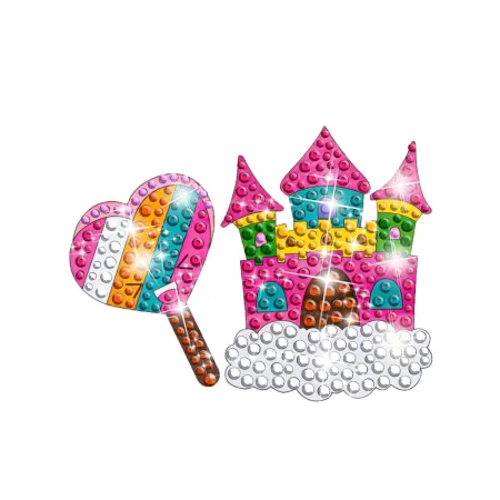 Haft Diamentowy Mozaika Diamentowa Naklejki Mega Zestaw 127 Naklejek MIX-1650508