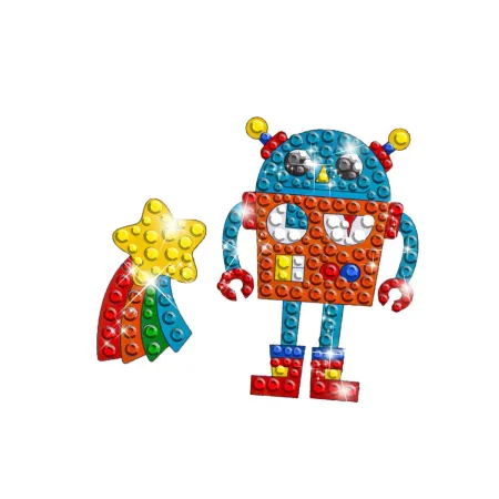 Haft Diamentowy Mozaika Diamentowa Naklejki Mega Zestaw 127 Naklejek MIX-1650516