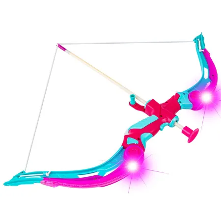 Zestaw Łuczniczy, Łuk + Akcesoria, Strzały, Tarcza Róż-1650568