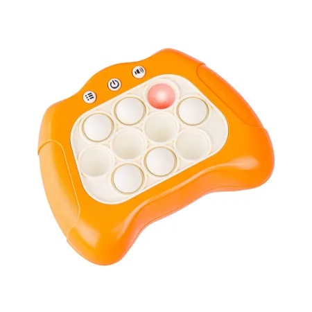 Zabawka Gra Elektroniczna Antystresowa Pop IT Sensoryczna, Wypychanka, Pad, Kontroler POMARAŃCZOWY-1650607
