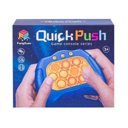 Zabawka Gra Elektroniczna Antystresowa Pop IT Sensoryczna, Wypychanka, Pad, Kontroler BIAŁY-1650612