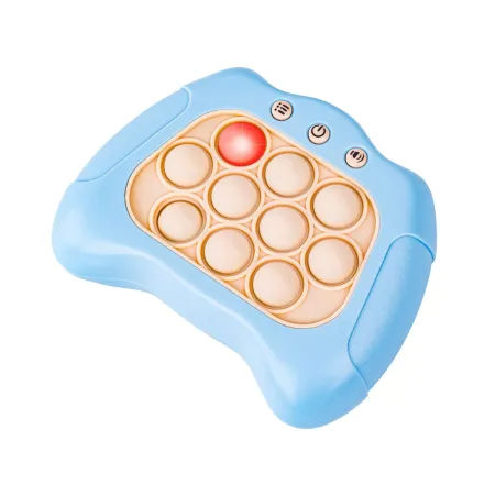 Zabawka Gra Elektroniczna Antystresowa Pop IT Sensoryczna, Wypychanka, Pad, Kontroler BŁĘKITNY-1650620