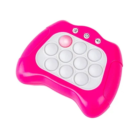 Zabawka Gra Elektroniczna Antystresowa Pop IT Sensoryczna, Wypychanka, Pad, Kontroler RÓŻOWY-1650641