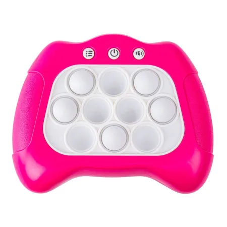 Zabawka Gra Elektroniczna Antystresowa Pop IT Sensoryczna, Wypychanka, Pad, Kontroler RÓŻOWY-1650643