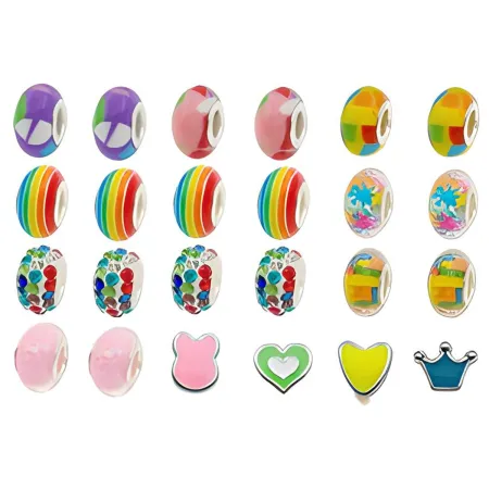 Zestaw Do Tworzenia Robienia Biżuterii, Bransoletek, Charmsy, Zawieszki, Koraliki MIX-1650739