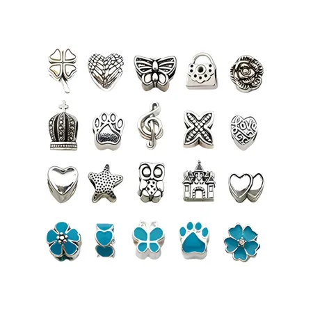 Zestaw Do Tworzenia Robienia Biżuterii, Bransoletek, Charmsy, Zawieszki, Koraliki 66el. ODCIENIE NIEBIESKIEGO + Kosmety