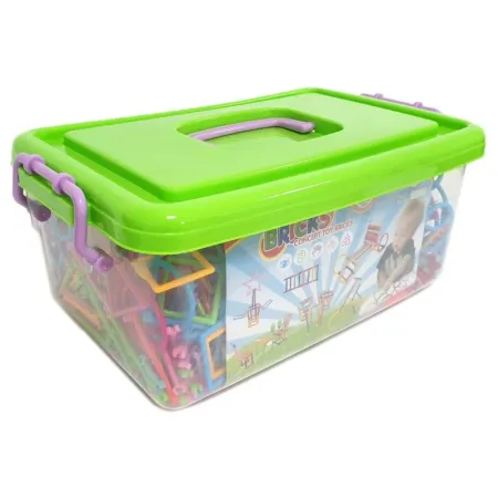 Słomki, Patyczki Konstrukcyjne, Klocki Edukacyjne 2500 Elementów Przecena 1