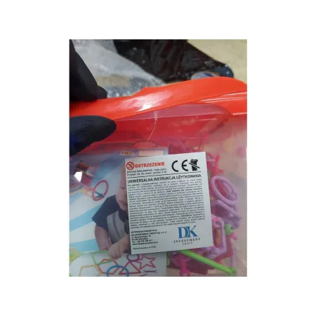 Słomki, Patyczki Konstrukcyjne, Klocki Edukacyjne 2500 Elementów Przecena 1-1650946