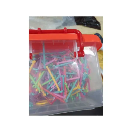 Słomki, Patyczki Konstrukcyjne, Klocki Edukacyjne 2500 Elementów Przecena 1-1650947