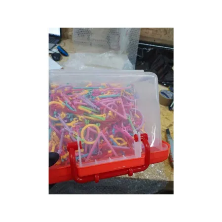 Słomki, Patyczki Konstrukcyjne, Klocki Edukacyjne 2500 Elementów Przecena 1-1650949