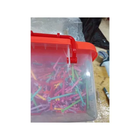 Słomki, Patyczki Konstrukcyjne, Klocki Edukacyjne 2500 Elementów Przecena 1-1650953