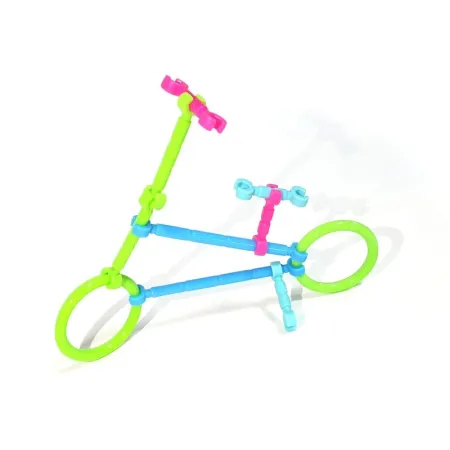 Słomki, Patyczki Konstrukcyjne, Klocki Edukacyjne 2500 Elementów Przecena 1-1650957