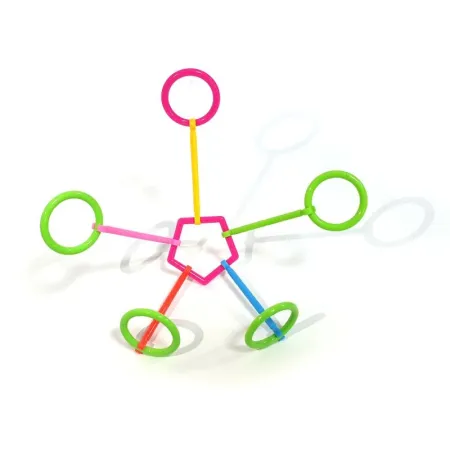 Słomki, Patyczki Konstrukcyjne, Klocki Edukacyjne 2500 Elementów Przecena 1-1650958