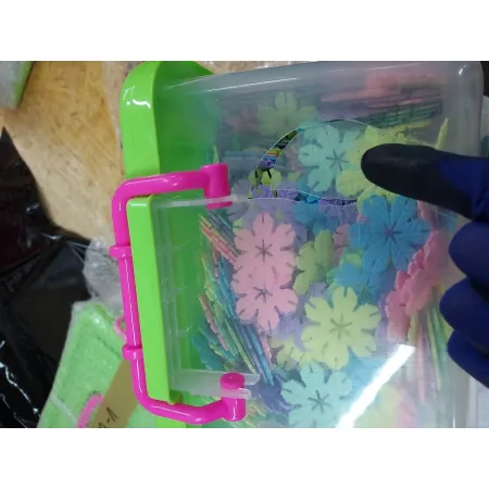 Klocki Konstrukcyjne, Rzepy, Kreatywne Rzepki Czepki Płatki Śniegu ok. 1500 Sztuk DUŻE 4,1CM Przecena 1-1650964