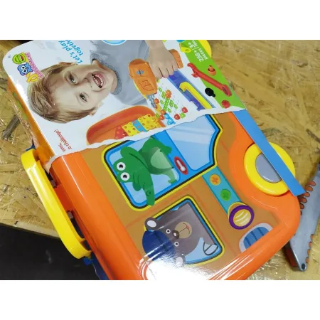 Kreatywna Mozaika W Walizce 258 el. Układanka 3D, Klocki, Wkrętarka Zestaw Konstrukcyjny Przecena 1-1651010