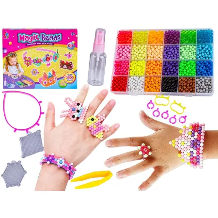 Koraliki Wodne Zestaw Do Tworzenia Biżuterii Akcesoria 3500 Koralików Przecena 1