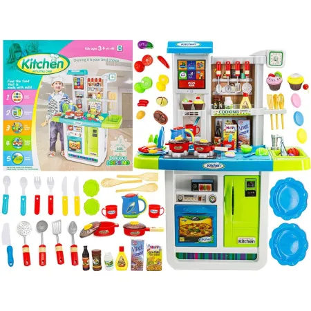 Multifunkcyjna Kuchnia Z Płytą Gazową I Panelem Dotykowym Niebieska Przecena 3