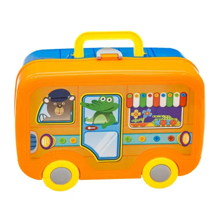 Walizka, Zamykane Pudełko Na Zabawki, Opakowanie, Kuferek Wesoły Autobus Przecena 1
