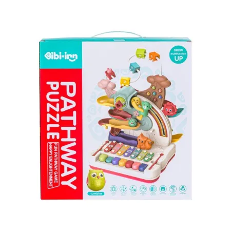 Wielofunkcyjna, Edukacyjna Zabawka Dla Dzieci, Cymbałki, Zjeżdżalnia, Pałąk, Magnetyczny Dzięcioł Interaktywna Pr