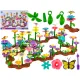 Klocki Konstrukcyjne Ogród Kwiatki 272 elementy, Zestaw Do Zbudowania Kwiatowej Kompozycji