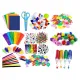 Kreatywny, plastyczny, duży zestaw dla dzieci, Rękodzieło-1650884