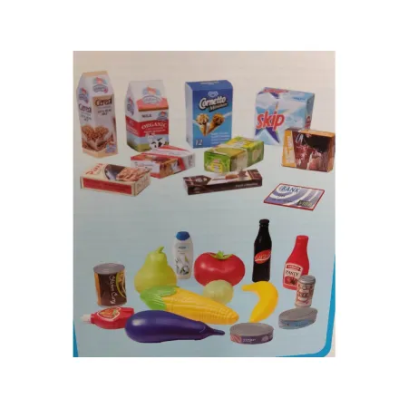 Wózek Koszyk Na Zakupy Z Produktami I Kalkulatorem-1742611