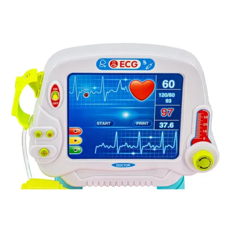 Wózek Lekarski Dla Dziewczynki Z Akcesoriami, Zestaw Doktora Różowy-1742629